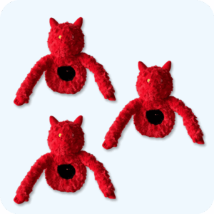 Scary Baboon Plush 3PCS