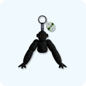 Scary Baboon Plushie BLACKGOOGOO