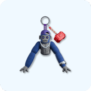 Scary Baboon Plushie KJ1