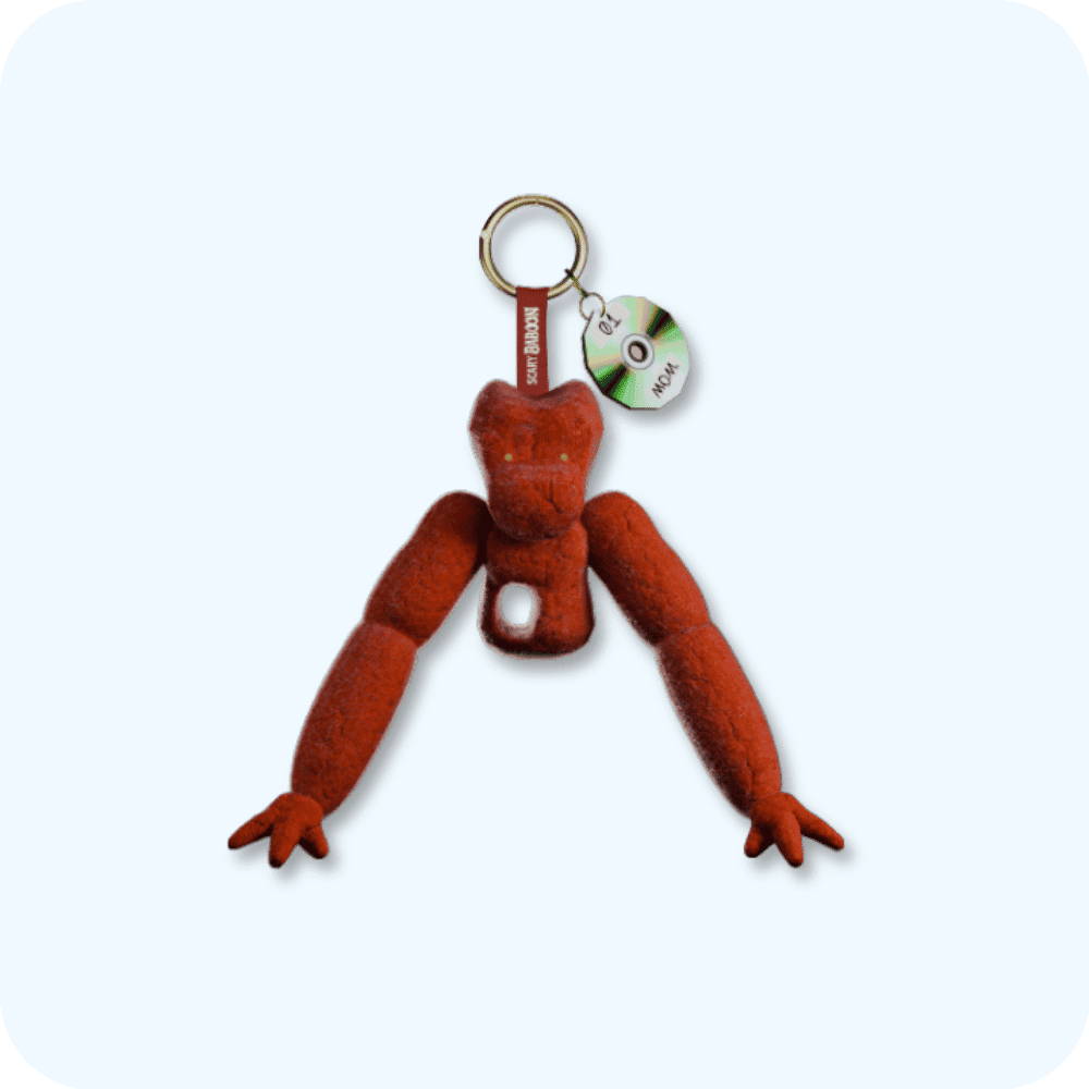 Scary Baboon Plushie MEATMAN Scary Baboon Plushie MEATMAN